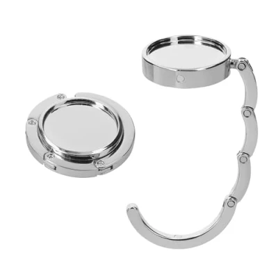 Imagen de kwmobile Ganchos de Bolso para Mesa 2X Colgador portátil con Gancho Abrigos Bolsos Paraguas MAX. 3 kg