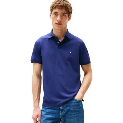 Imagen de Tommy Hilfiger 1985 Regular Polo Mw0mw17770 Camiseta, Azul (Preppy Navy), L para Hombre