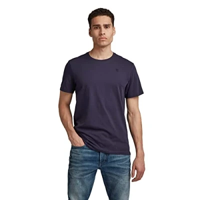 Imagen de G STAR Base S T Shirt Camiseta, Azul (Sartho Blue D16411 336 6067), Hombre