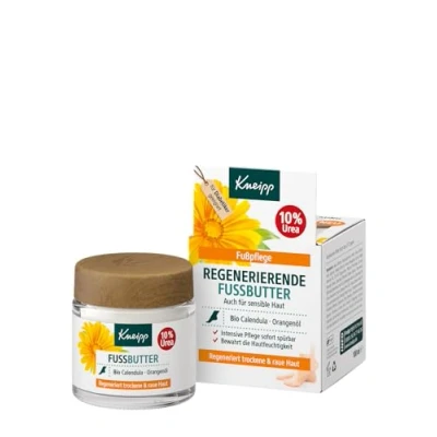 Imagen de Kneipp Crema regeneradora para los pies, pies suaves al instante gracias 10% de urea, aroma cítrico con aceite esencial naranja natural, refresca y tiene un efecto desodorizante, 100 ml
