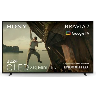 Imagen de TV QLED 65&quot; Sony Bravia 7, XR Mini LED, 4K HDR, Google Smart 2024, Gaming PS5, IMAX, Dolby Atmos/Vision, Chromecast, Airplay, 120Hz, 65XR70