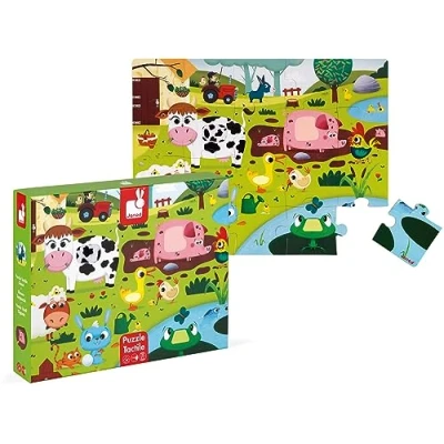Imagen de Puzzle Táctil Los Animales De La Granja