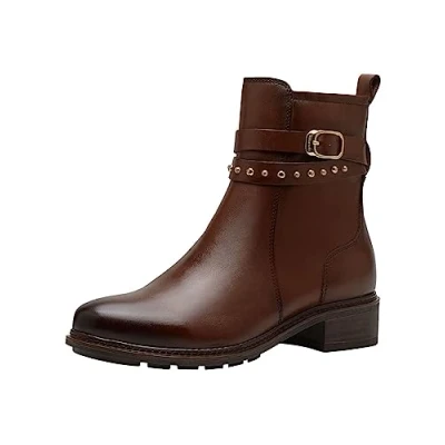 Imagen de Tamaris Mujer 1 25052 41, Botas Cortas al Tobillo, coñac, 37 EU