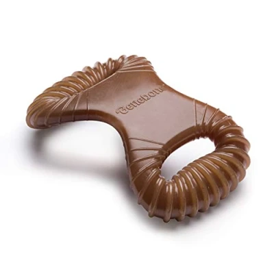 Imagen de Benebone Juguete masticable Dental Indestructible para Perros masticadores agresivos, rompedor de aburrimiento Resistente Larga duración Perros, Sabor a maní Real, pequeños,
