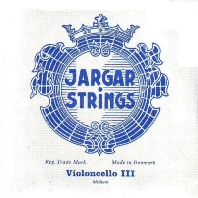 Imagen de CUERDA VIOLONCELLO Jargar (Azul) (Cromo) 3ª Medium Cello 4/4 (G) Sol (Una Unidad)