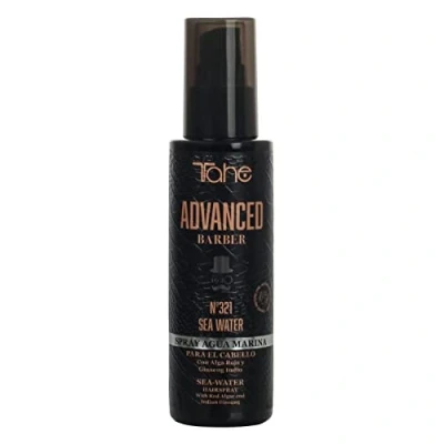 Imagen de Tahe Advanced Barber Spray Capilar de Agua Marina Nº321 Sea Water para un aspecto libre y flexible, 125 ml