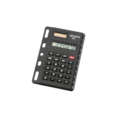 Imagen de Genie 325 Calculadora de bolsillo con regla