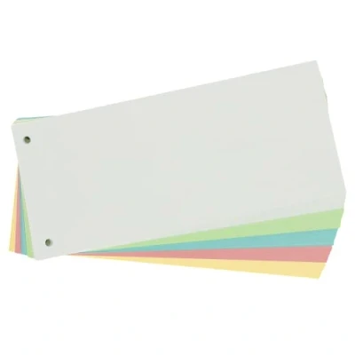 Imagen de Limit 100 tiras separadoras de cartón perforadas 180 g/m², 5 colores, unidades