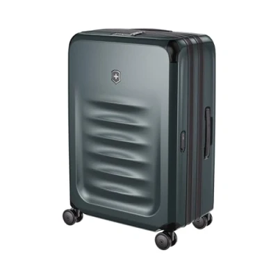 Imagen de Victorinox Spectra 3.0 Expandable Global Carry On, Equipaje de Mano pequeño, Trolley con 4 Ruedas, 55 x 40 20 cm, 39 47 l, expandible, Gris/Verde