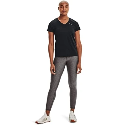 Imagen de Under Armour TECH Solid Camiseta básica, Mujer, Talla: Small, Black/metallic silver