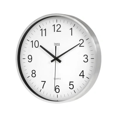 Imagen de Teesa Reloj Analógico de Pared Universal 30 cm TSA0036 Plata