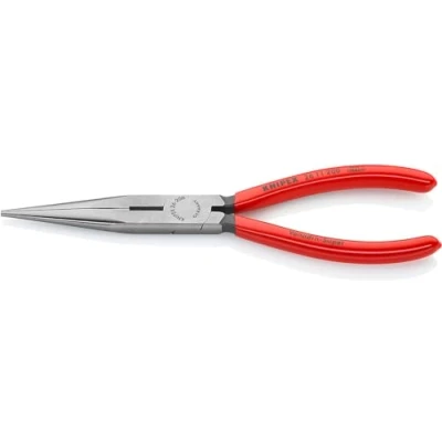 Imagen de Knipex Alicate de montaje (alicate boca cigüeña) negro atramentado, recubiertos plástico 200 mm 26 11