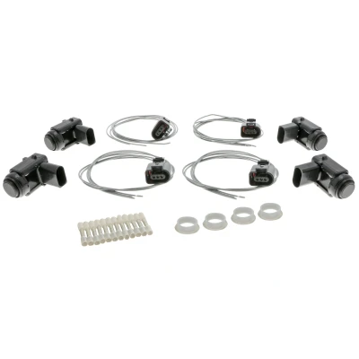 Imagen de VEMO V10 72 40822 Sensores de Aparcamiento delante negro Sensor ultrasonido VOLKSWAGEN: Touran I, Touareg II, SEAT: Leon II Hatchback