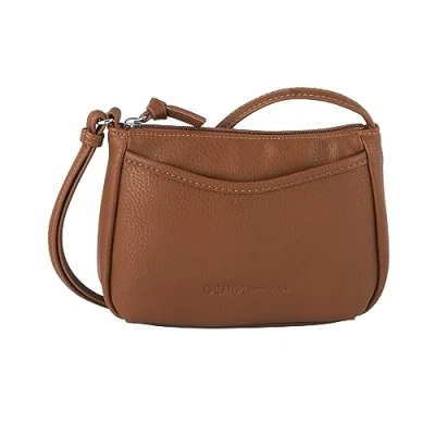 Imagen de Tom Tailor Denim Cilia, Bolso de Hombro para Mujer, Marrón (Cognac), 4x14x21 cm (B x H T)