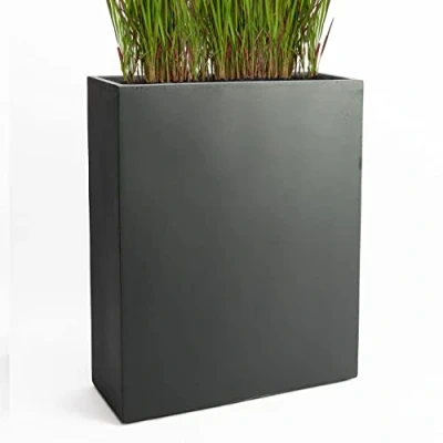 Imagen de Pflanzwerk® Maceta Divider Antracita 72x60x25cm *Resistente a Las heladas* *Protección UV* *Calidad Europeo*