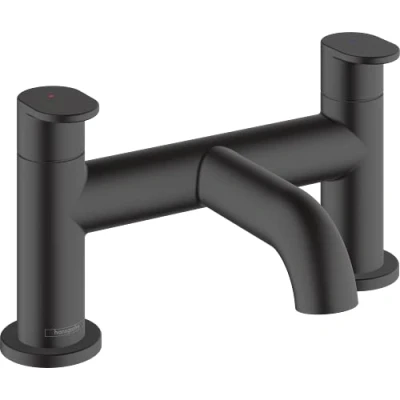 Imagen de hansgrohe Vernis Blend Mezclador monomando de bañera visto, negro mate, 71440670