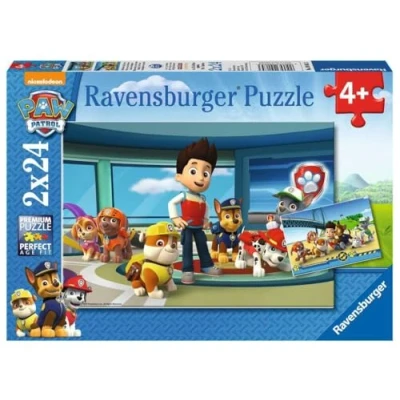 Imagen de Ravensburger Puzzle 2 x 24, Paw Patrol B (09085)
