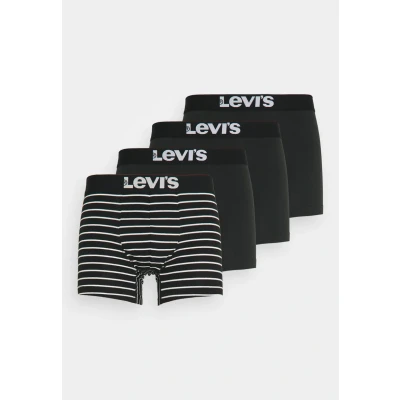 Imagen de Levi&#039;s MEN Solid Basic Vintage Stripe 4 PACK Culotte, Hombre, Talla: XXL, Black/white