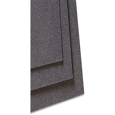 Imagen de Clairefontaine Ref 296009C Hojas para Sobres Pastelmat (5 hojas) Tarjeta de 360 g/m² 70 x 100 cm, color antracita Especialmente formuladas usar con pasteles