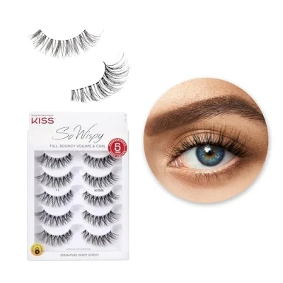 Imagen de Kiss Products No. 05 Ever EZ Lashes, 10 Count