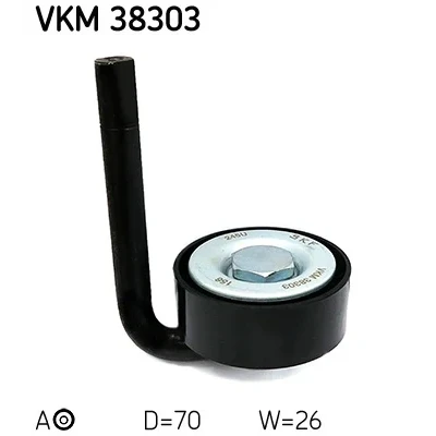 Imagen de SKF VKM 38303 Polea Tensora BMW: 3 Compact, Berlina, Coupé