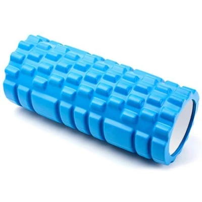 Imagen de G5 HT SPORT Rodillo Masajeador de Goma Pluma EVA Foam Roller para Entrenamiento Rehabilitativo [Más Coloraciones] Automasaje Muscular Ideal Fisioterapia Gimnasio Yoga Pilates (Azul)