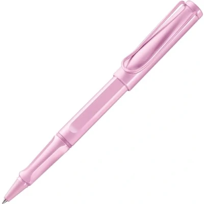 Imagen de Lamy safari lightrose Bolígrafo roller con empuñadura ergonómica y ancho de trazo M para una escritura larga agradable hecho plástico robusto ASA recambio 63 en negro