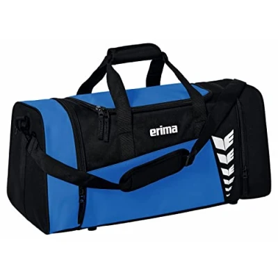 Imagen de Erima Bolsa de Deporte Six Wings, New Royal/Negro, L
