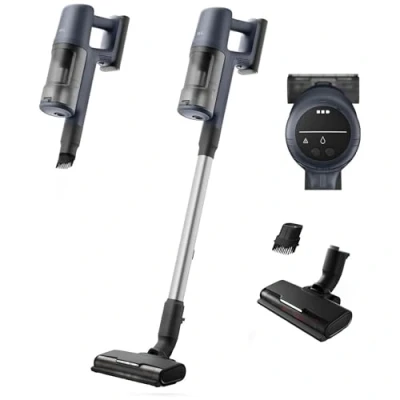 Imagen de AEG AP61CB21DB Aspiradora Sin Cable, 21.6 V, Autonomía de 40 min, Limpieza Sencilla y Flexible, Tecnología Ciclónica, Boquilla Multi Superficies, Depósito 0,5 L, 1 Accesorio, Color Azul