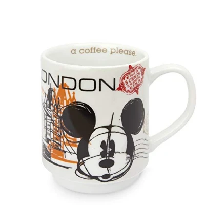 Imagen de Egan PWM21I/LO Mug, Modelo Londres, Porcelana, Multicolor