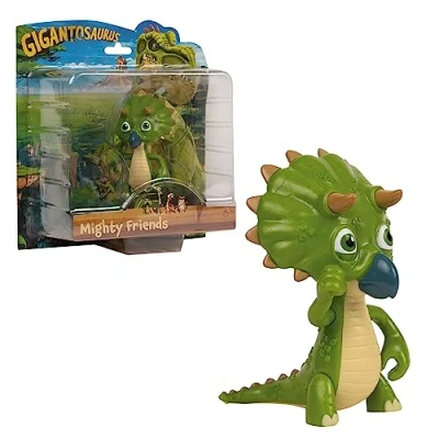 Imagen de Gigantosaurus, Dinosaurio, Personaje de 12 cm, Figura articulada, Tiny, Juguete para Niños a Partir 3 Años, GIOCHI PREZIOSI, GGN02B