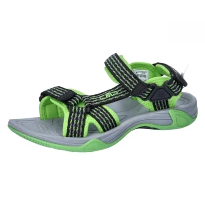 Imagen de CMP Hamal Unisex Sandalias de senderismo para niños, Talla: 35, Piombo/cactus Zapatos