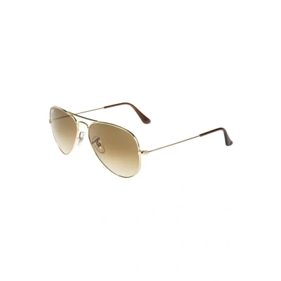 Imagen de Ray Ban Aviator Large Unisex Gafas de sol, Talla: 55, Braun/goldfarben