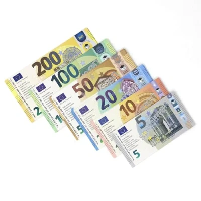 Imagen de Learning Resources 60 Note Euro Paquete de Dinero Notas, Color (LSP1800EUR)