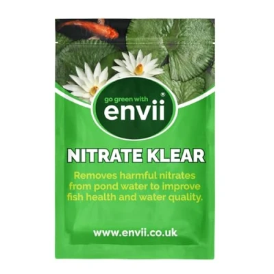 Imagen de Envii Nitrate Klear Tratamiento Removedor de Nitrato Aqua Mejora la Salud del Estanque y Elimina Nitratos Trata 12,000 litres