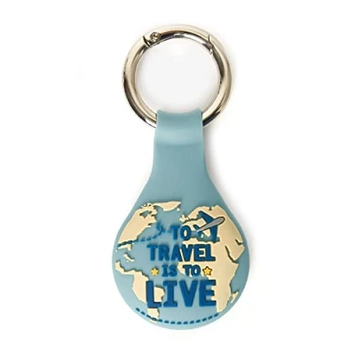 Imagen de Legami Key Ring For Airtag Llavero para AirTag, 3,8 x 5 cm, Silicona y Metal, Tema Heart, Personaliza tu dispositivo, Protege sin afectar la señal Unisex Adulto, Viajes, Talla única, Casual