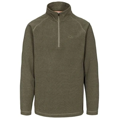 Imagen de Trespass Keynote Microforro Polar cálido de 140 g/m², Hombre, Verde Oscuro, S