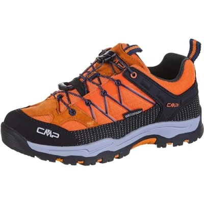 Imagen de CMP Kids Rigel Low Trekking Shoes WP, Flame Blue, 28 Unisex niños, EU