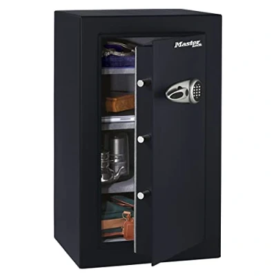 Imagen de Master Lock T0 331ML Caja Fuerte de Alta Seguridad 169 l [combinación Digital] [XXL] Gran Capacidad almacenaje para Guardar artículos valiosos
