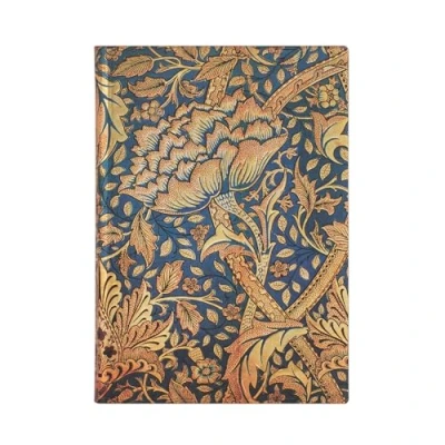 Imagen de Softcover Notizbuch Morris Windstoß Midi Liniert: Flexi softcover, 100 gsm, ribbon marker, memento pouch, book edge printing (William Morris)