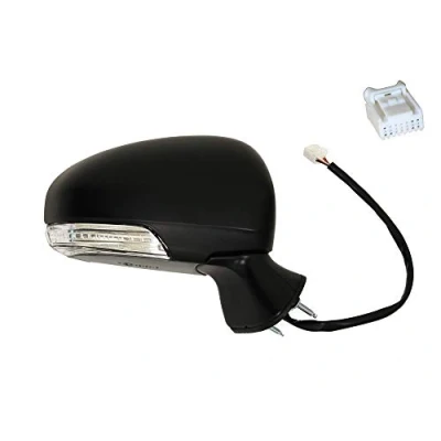 Imagen de Espejo retrovisor Alkar 6144257 derecha imprimado eléctrico calefactable, abatible eléctricamente, convexo para vehíc. con volante a la izquierda