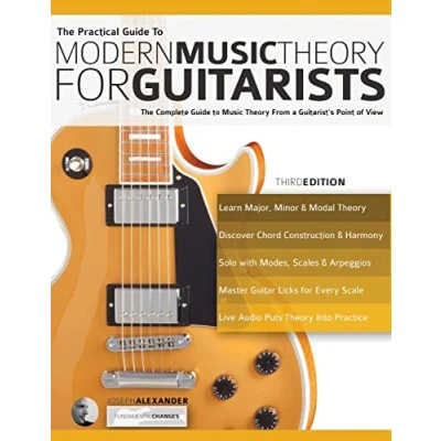 Imagen de The practical guide to modern music theory for guitarists.