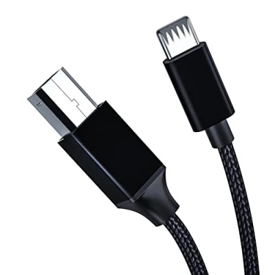 Imagen de Froggen Cable Midi, Lightning a Tiop B Adaptador OTG Midi USB 2.2 tipo Compatible con iPhone Pad para Controlador Teclado Grabación De Interfaz Audio