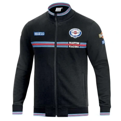 Imagen de Sparco 01278MRNR5XXL SUDADERA CON CREMALLERA MARTINI R TALLA XXL