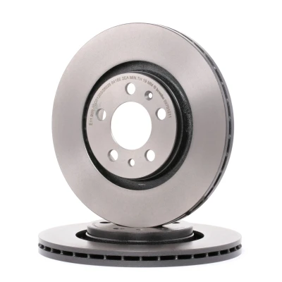 Imagen de BREMBO COATED DISC LINE 09.7012.11 Disco de freno 280 22 5 ventilación interna revestido altamente carbonizado con tornillos norauto, oscaro, mister