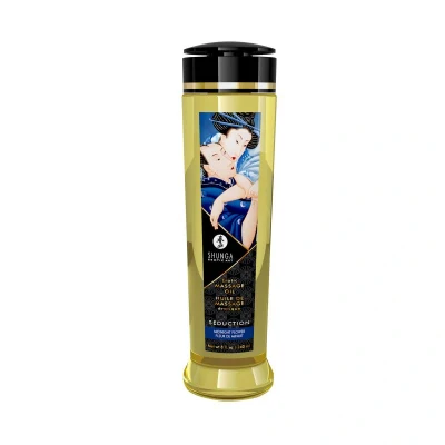 Imagen de Shunga Aceite Para Masajes Seducción De Flor Medianoche 240 Ml