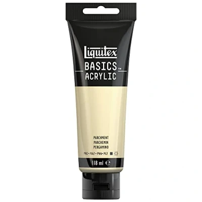 Imagen de Liquitex Basic Acrylic Tubo de Pintura Acrílica, 118 ML, Beige (Pergamino Nuevo)