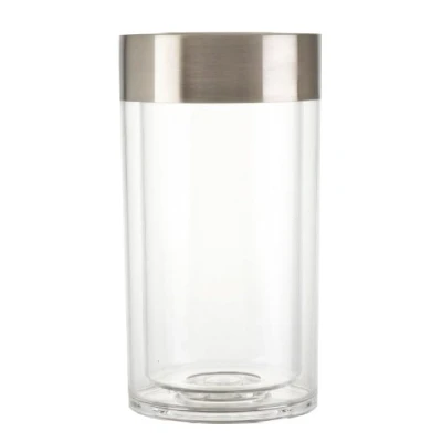 Imagen de Zeller 27353 Enfriador de Botellas Vino, 12 x 22, 5 centímetros, plástico y Acero Inoxidable