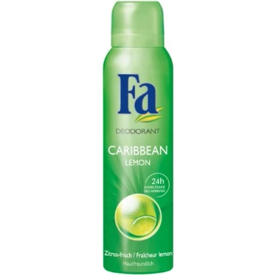 Imagen de FA Desodorante Spray Caribbean Lemon, 6 pack (6 x 150 ml)