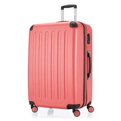 Imagen de HAUPTSTADTKOFFER SPREE Maleta rígida, Trolley expandible, Equipaje de viaje, 4 ruedas dobles, TSA, 75 cm, 119 litros, Coral